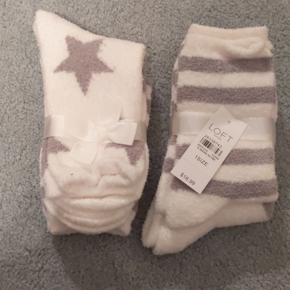 Cozy Loft Socks NWT